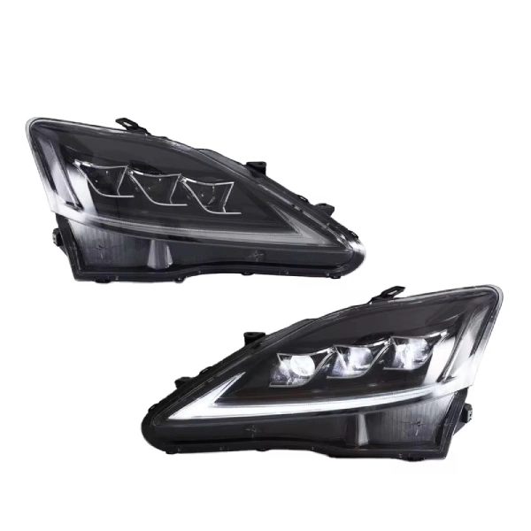 Head lamp lexus is250 2007-2013 day time led plug n ply 3 matrix