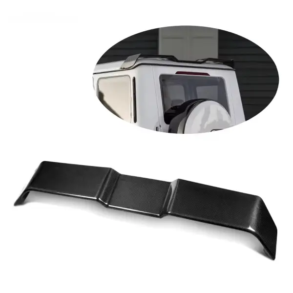 Rear roof spoiler carbon fiber Mercedes g class g63 brabus g800 w464