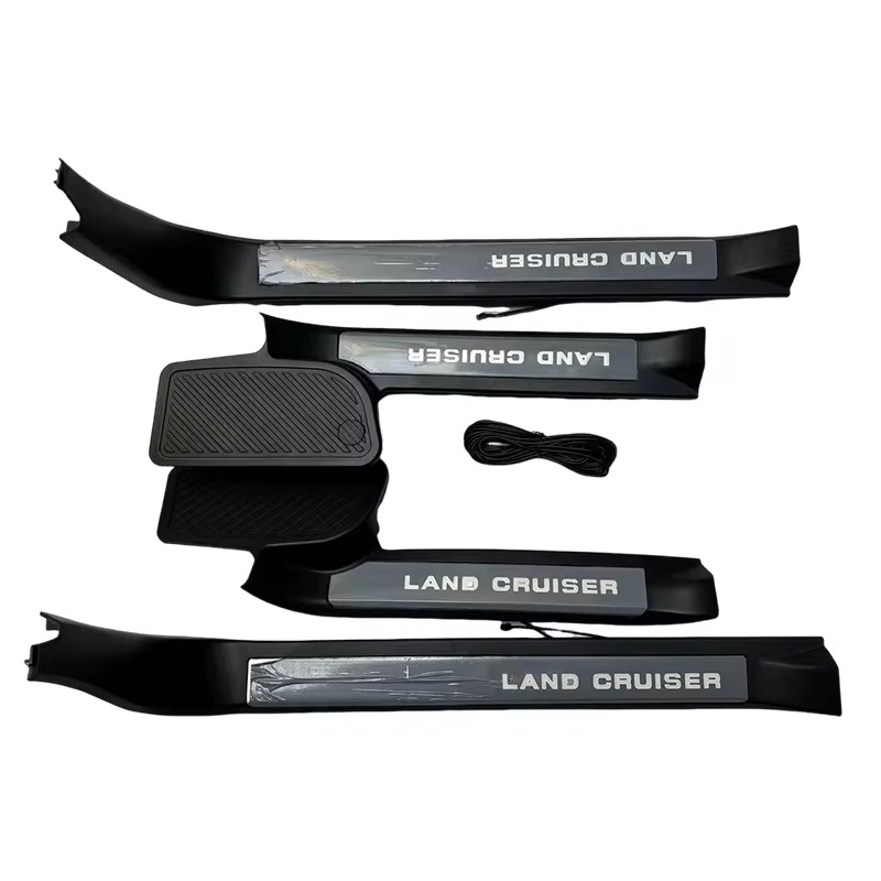 Door sill Toyota land cruiser 2008-2021 fj200 black