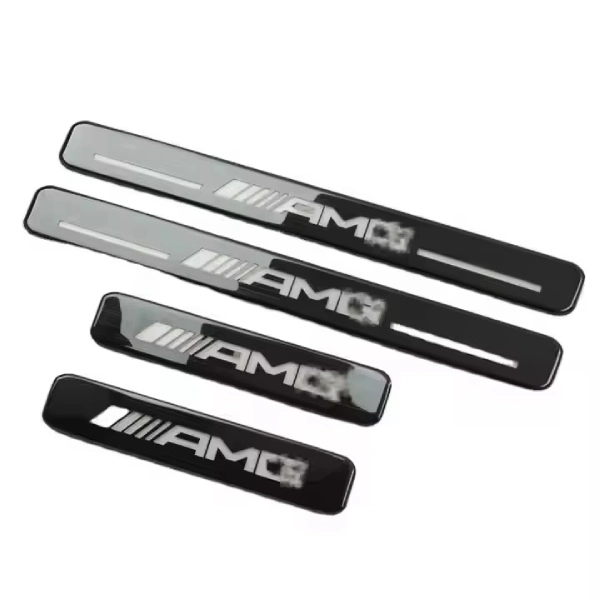Door sill Mercedes g class amg with led black w464 g800 g63 g500 2018-2024