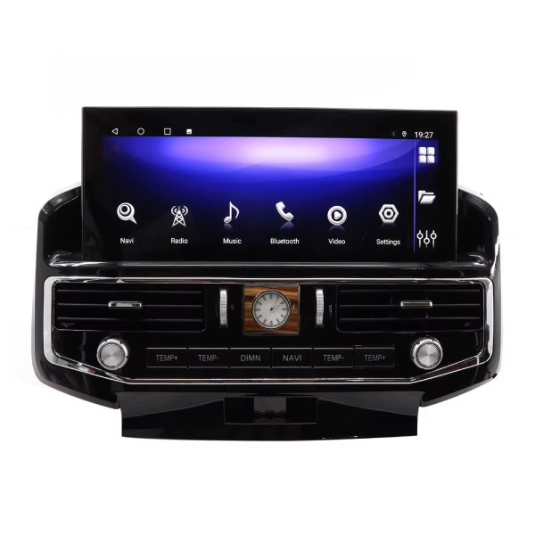 Dvd infotainment system Toyota landcruiser fj200 android 10 apple carply 2008-2015