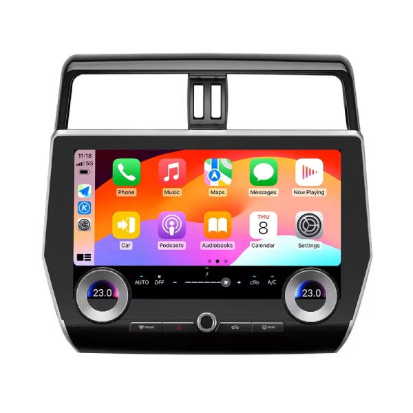Dvd infotainment system Toyota prado fj150 apple carply diamond design 2010-2014