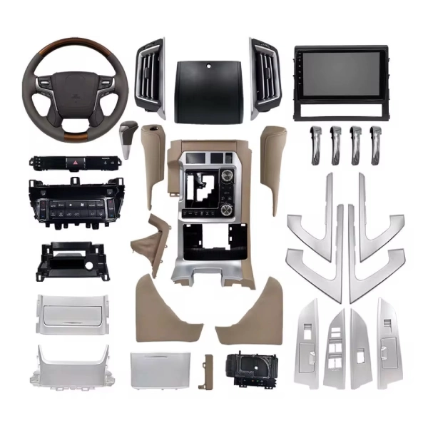 Interior kit Toyota landcruider fj200 2008 to 2021 black ,beige