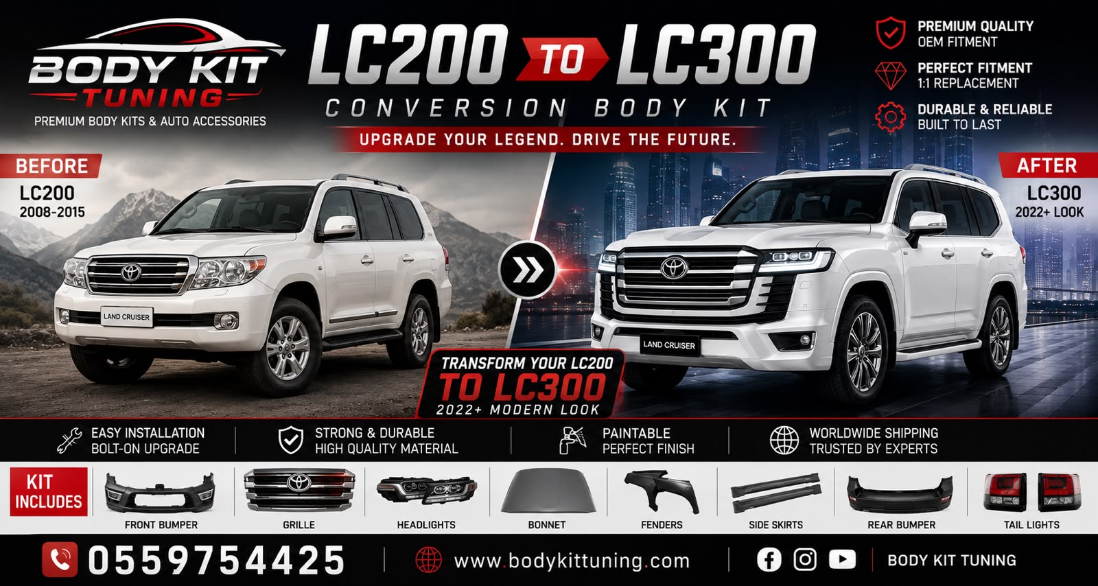 land cruiser facelift
